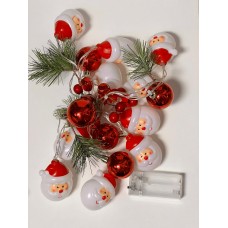 PİLLİ 2 METRE GÜNIŞIĞI IŞIK NOEL  BABA YILBAŞI DEKOR LED IŞIK